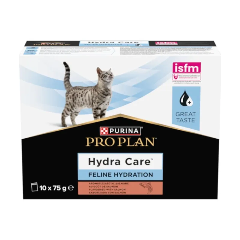 Pro Plan 10 sobres x 75 g Veterinary diets Hydra Care Salmón suplemento