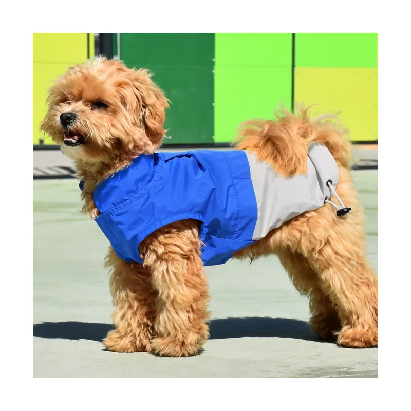 Nayeco X-TRM Chubasquero Azul y Gris para perros