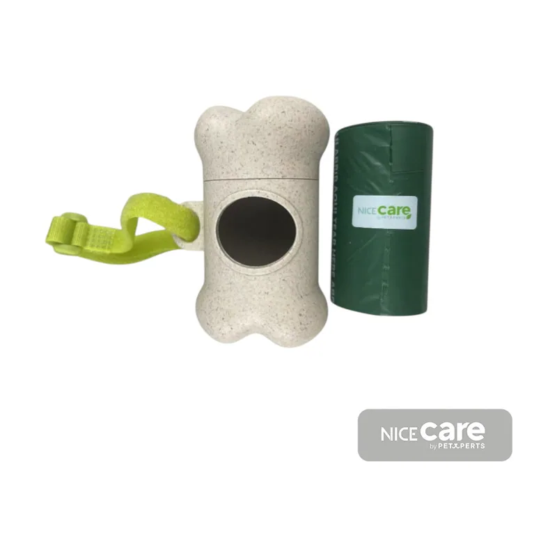 Nice Care Eco Set Dispensador + 15 Bolsas Higiénicas para perros