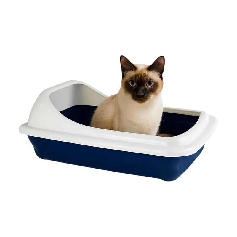 Nice Care Bandeja Sanitaria Birba Azul Cornisa para gatos