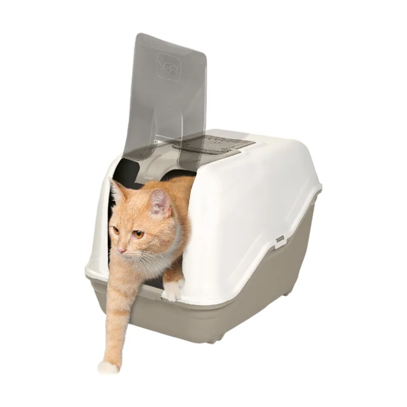 Nice Care Arenero Cerrado Netta Close Beige para gatos