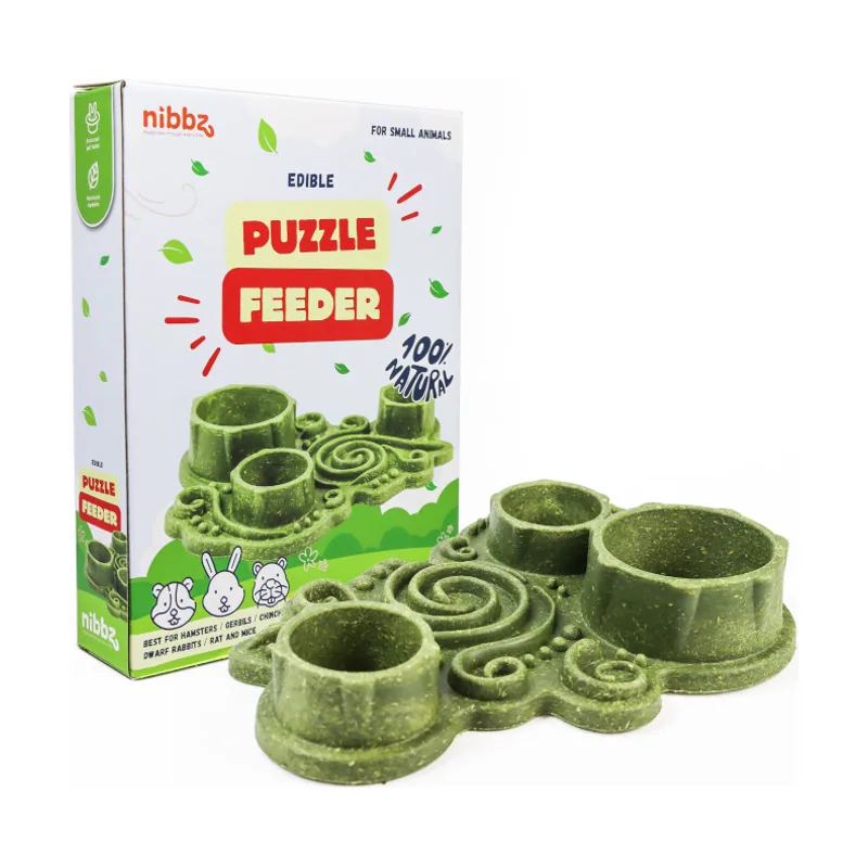 Nibbz Comedero Puzzle complemento alimenticio para roedores
