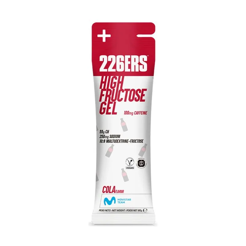 226ers High Fructose Gel Caffeine Cola 80g