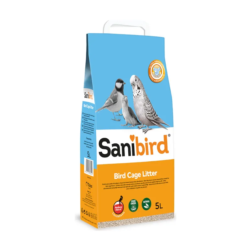 Sanibird 5 L Arena Absorbente para pájaros