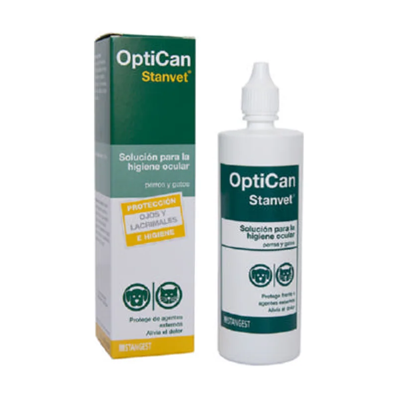 Stanvet OptiCan Limpiador de Ojos para perros y gatos