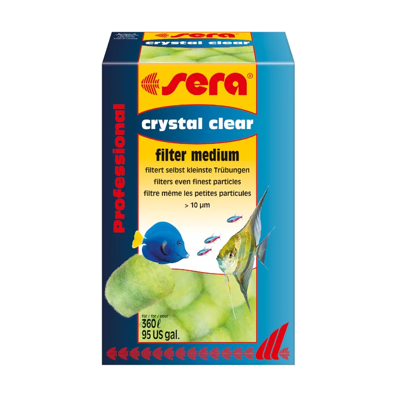 Sera 0.25 KG Crystal Clear Professional Medio de Filtrado para acuarios