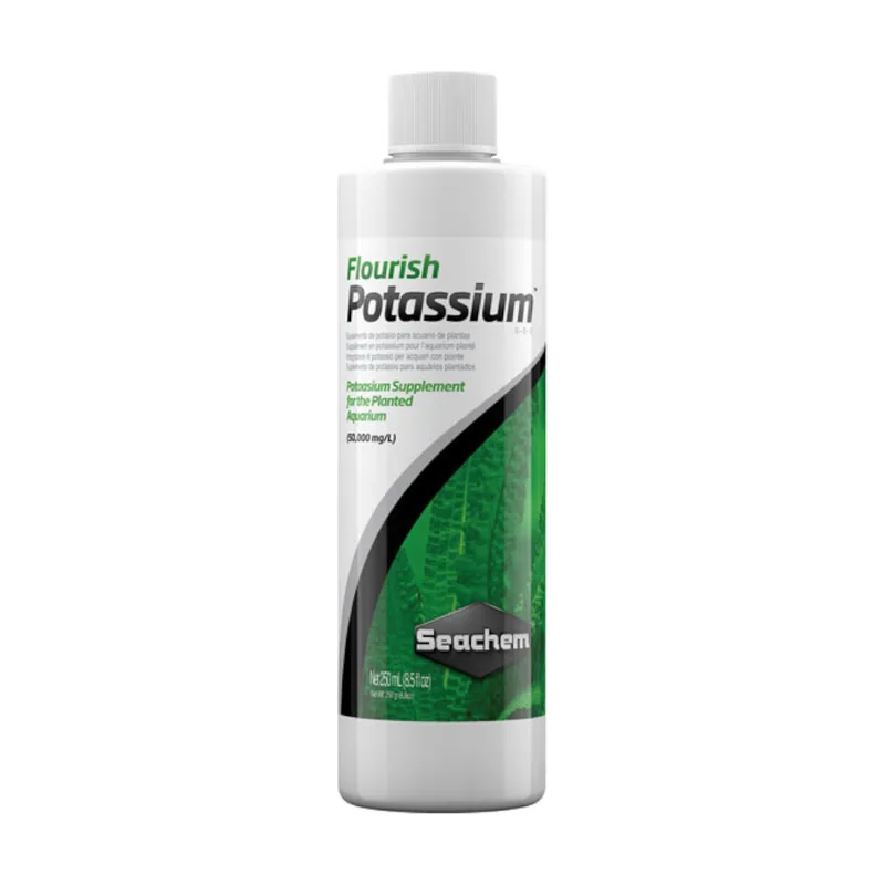 Seachem 0.5 L Flourish Potassium suplemento para plantas