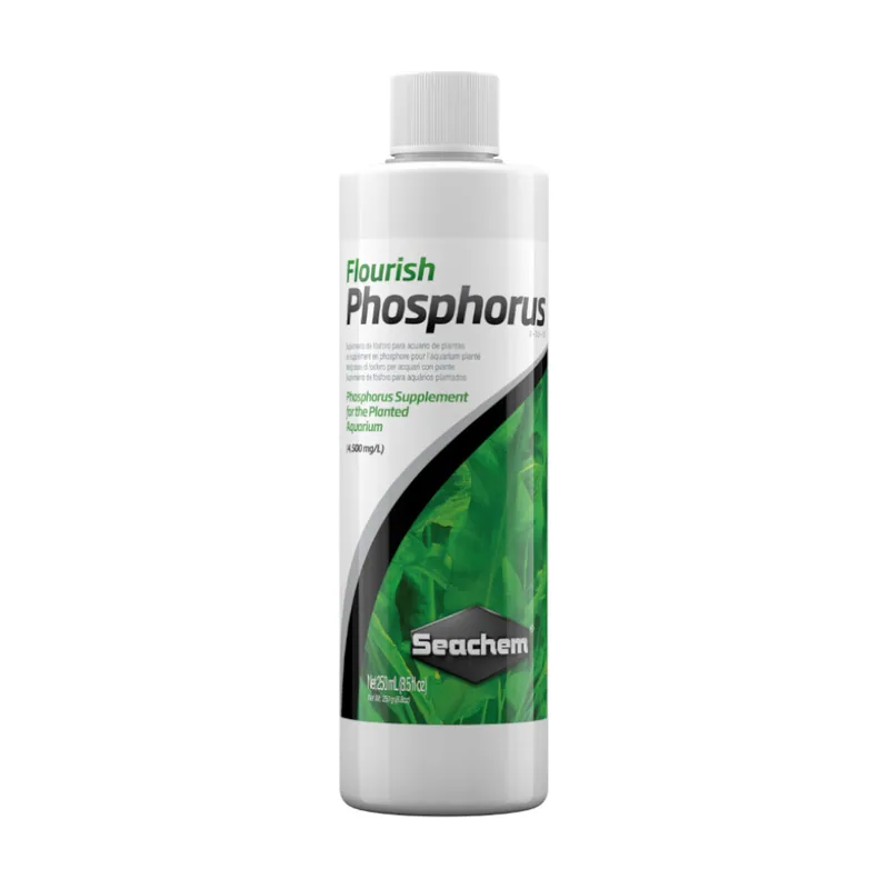 Seachem 0.25 L Flourish Phosphorus Suplemento de Fósforo para acuarios