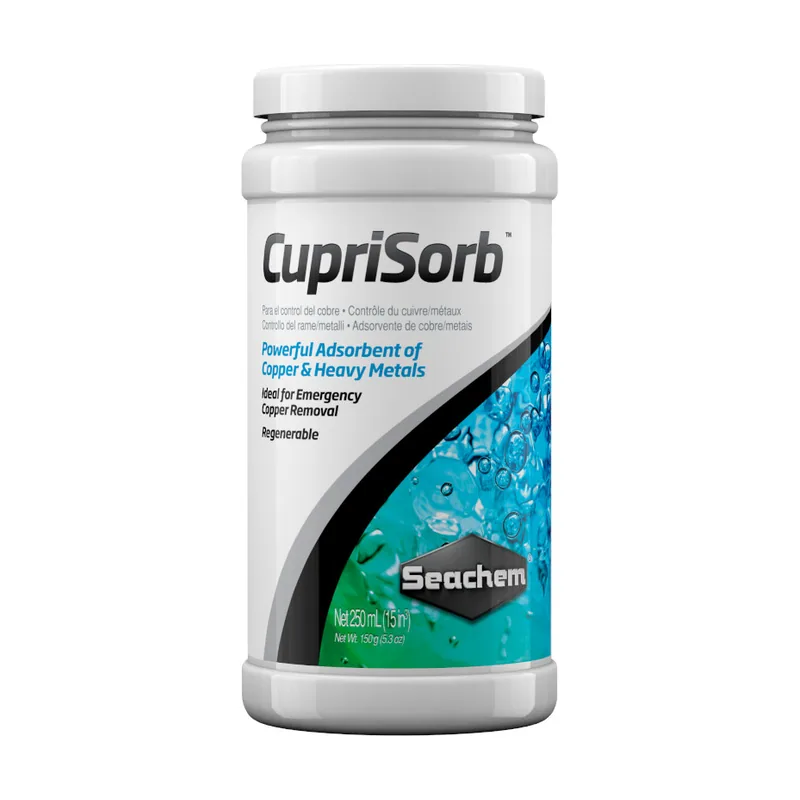 Seachem 25 L Cuprisorb control de cobre para acuarios