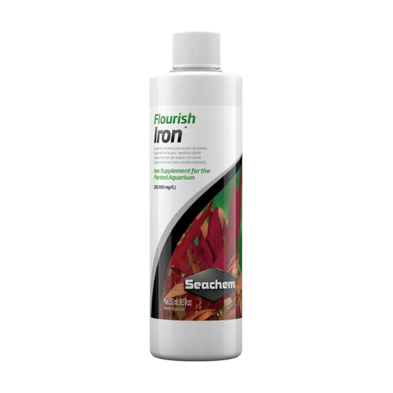 Seachem 0.25 L Flourish Iron Suplemento de Hierro para acuarios
