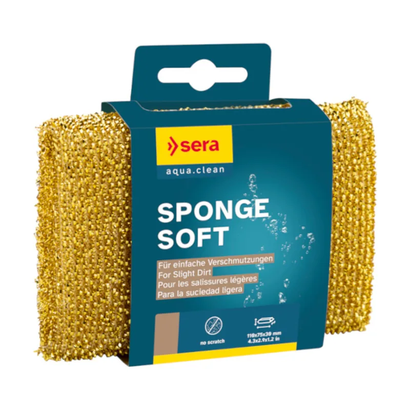 Sera Aqua Clean Esponja Suave para Limpieza de acuarios