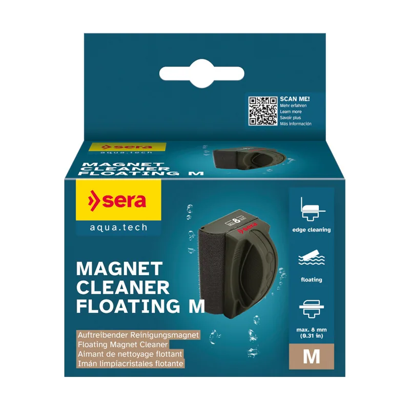 Sera Magnet Cleaning Floating Imán Flotante para acuarios