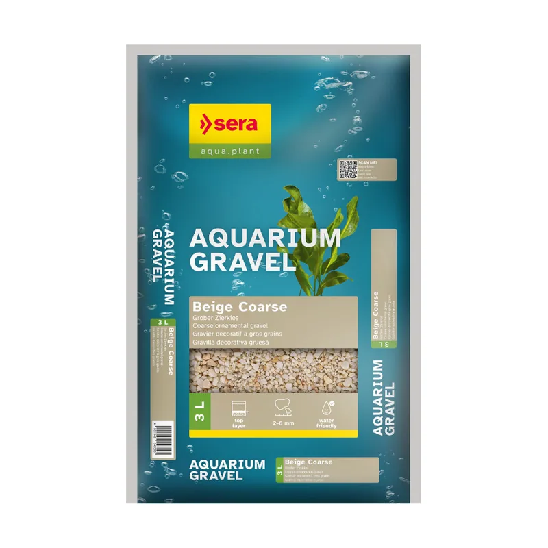 Sera Grava Beige para acuarios