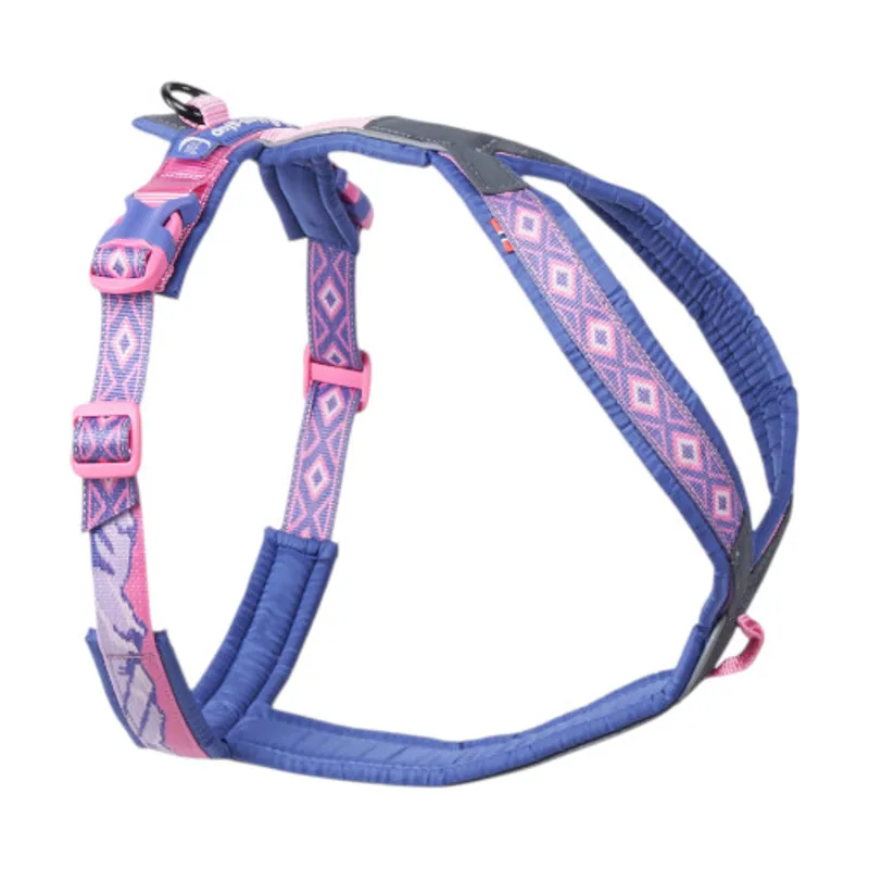 Non-stop Dogwear Arnés Morado y Rosa para perros