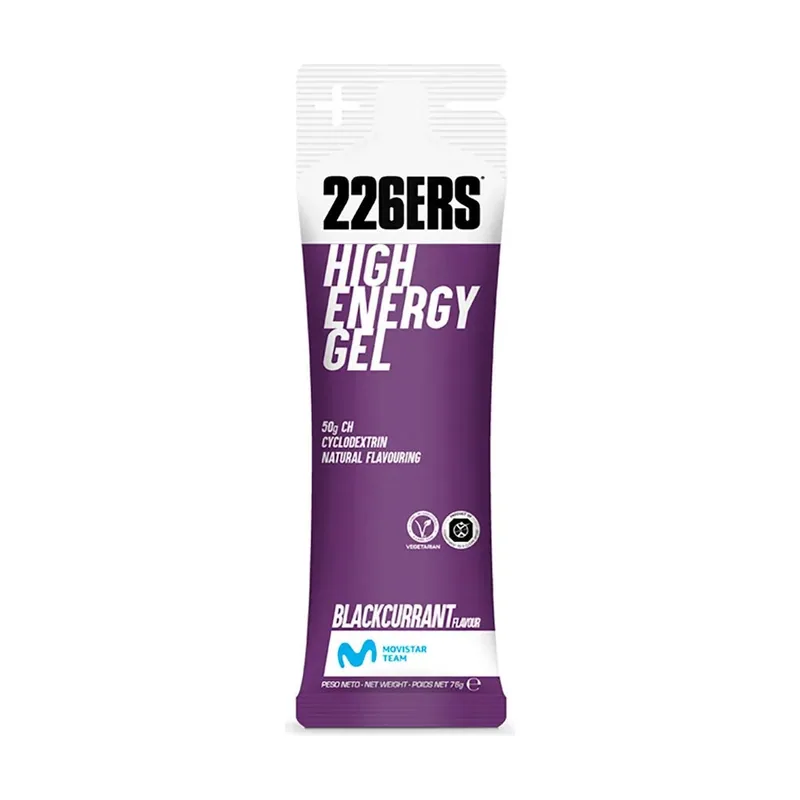 226ers High Energy Gel 76g BCAA'S Blackcurrant