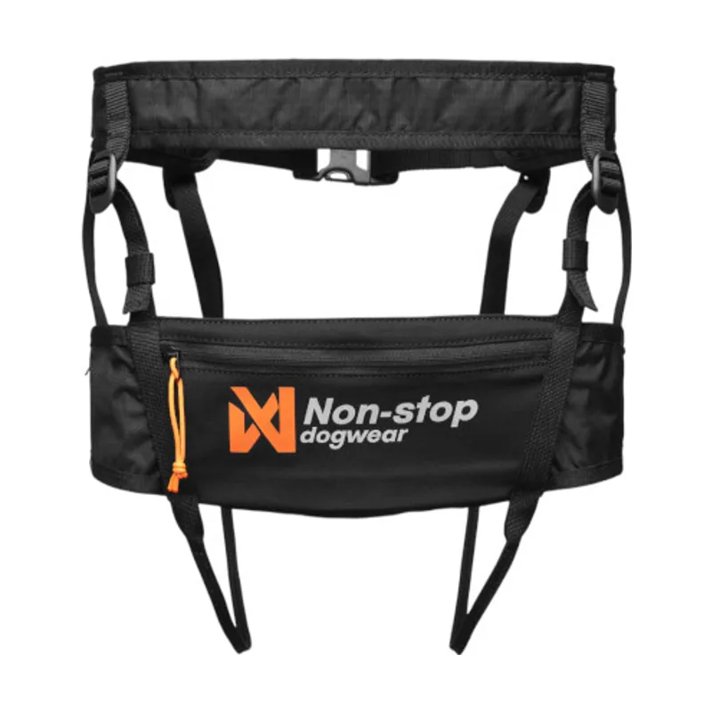 Non-stop Dogwear Cinturón Canicross Negro para perros