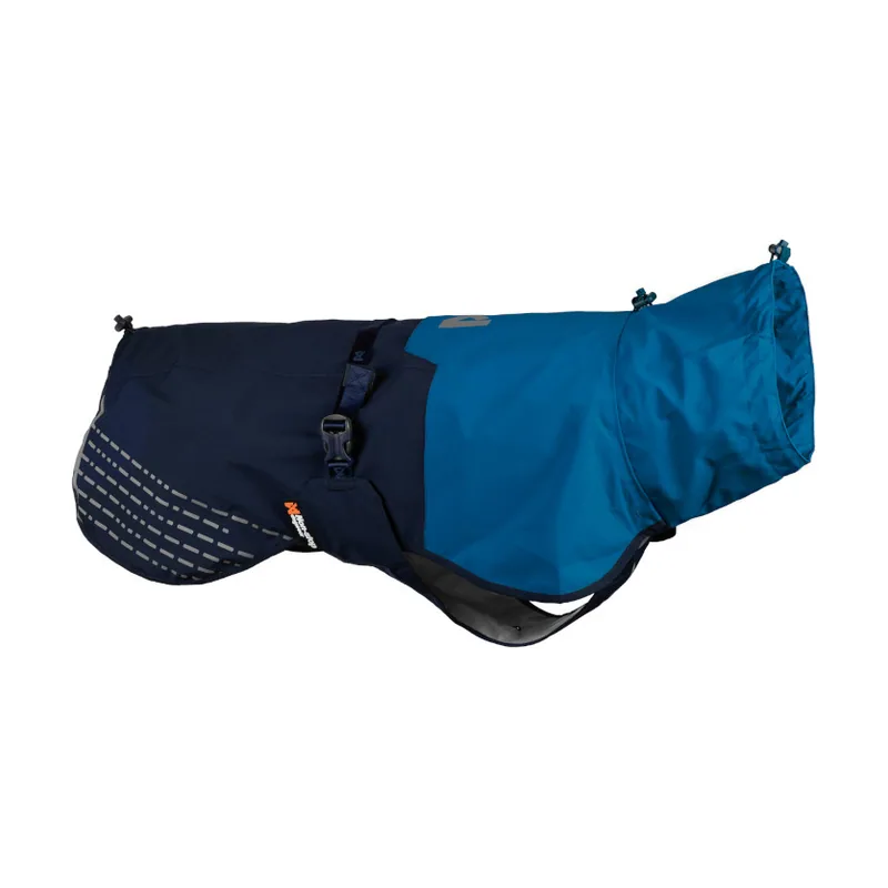 Non-stop Dogwear Fjord Chubasquero Impermeable Azul para perros