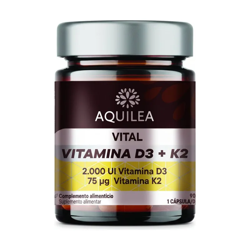 Aquilea Vital Vitamina D3+K2 90 Cápsulas