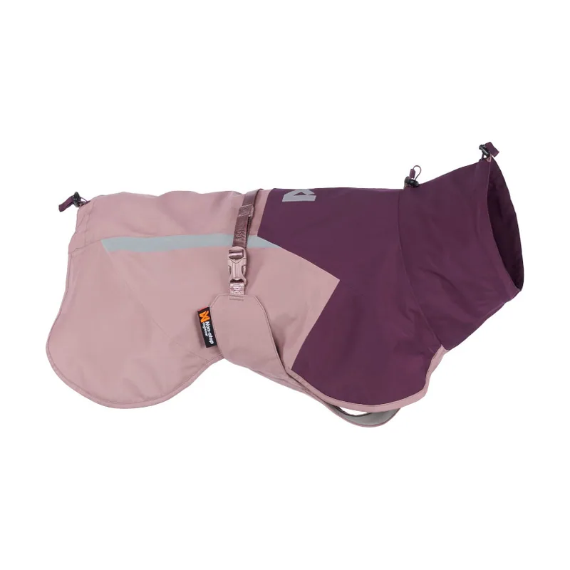 Non-stop Dogwear Chubasquero Impermeable Malva para perros