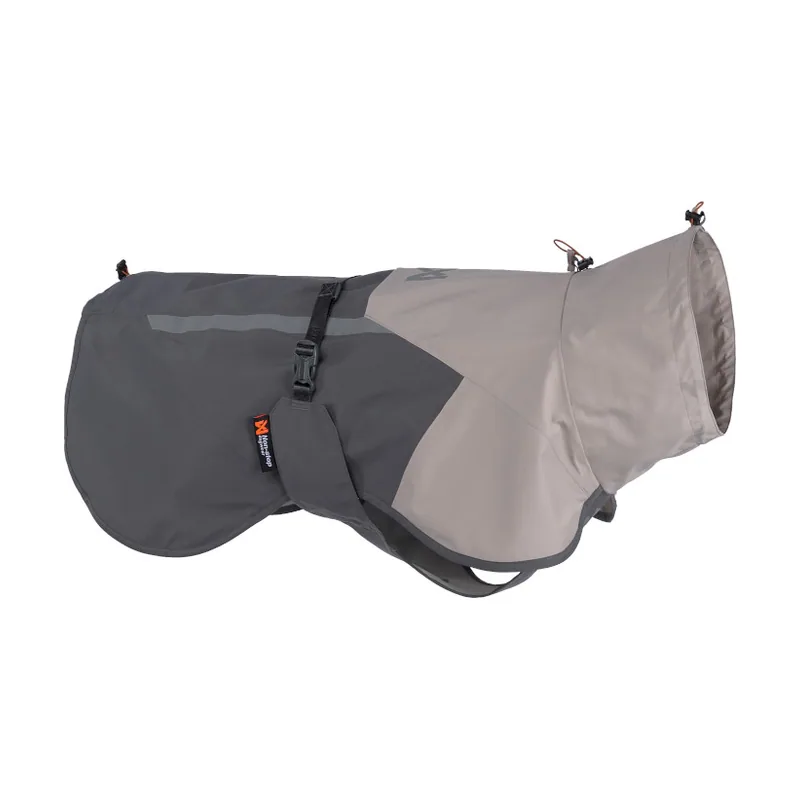Non-stop Dogwear Chubasquero Impermeable Gris para perros