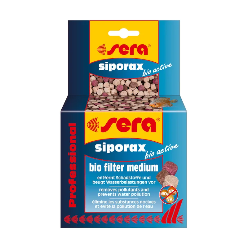Sera Siporax Bio-Active Professional Medio de Filtrado Biológico para acuarios