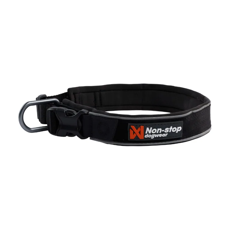 Non-stop Dogwear Roam Collar Negro para perros