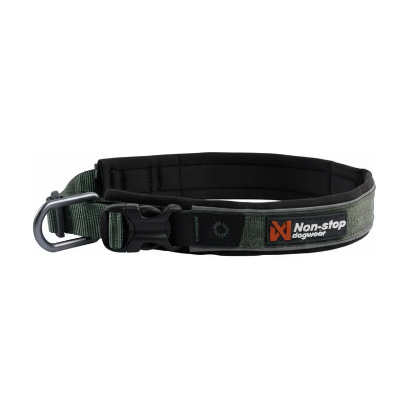 Non-stop Dogwear Roam Collar Verde para perros