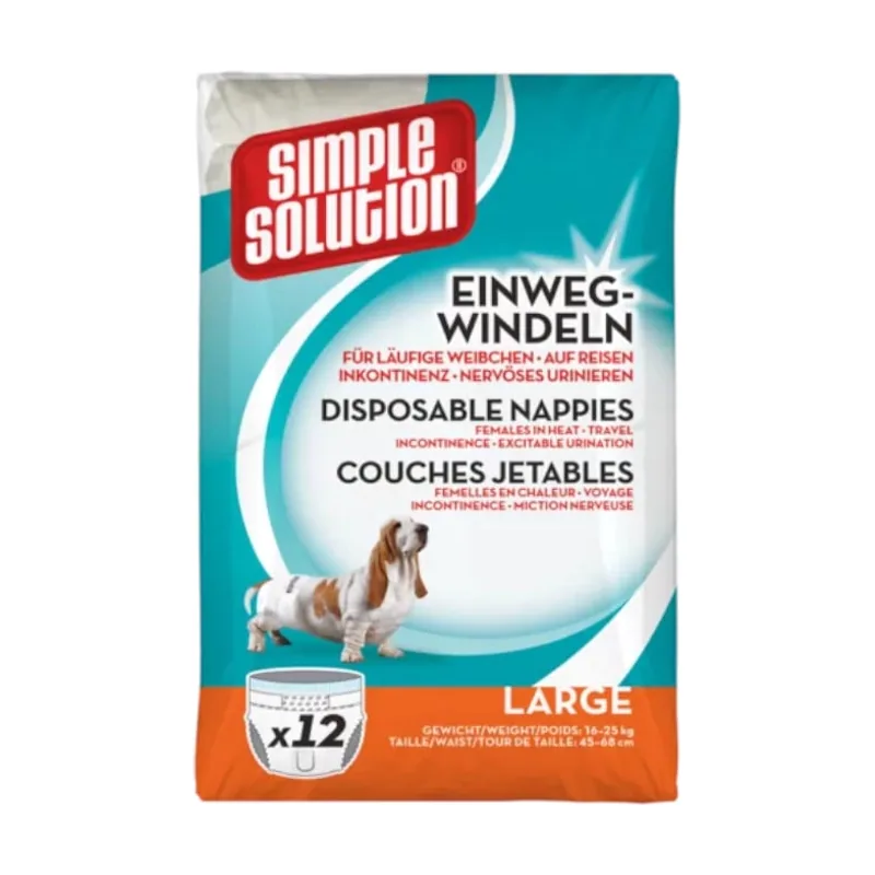 Simple Solution Pañales para perros