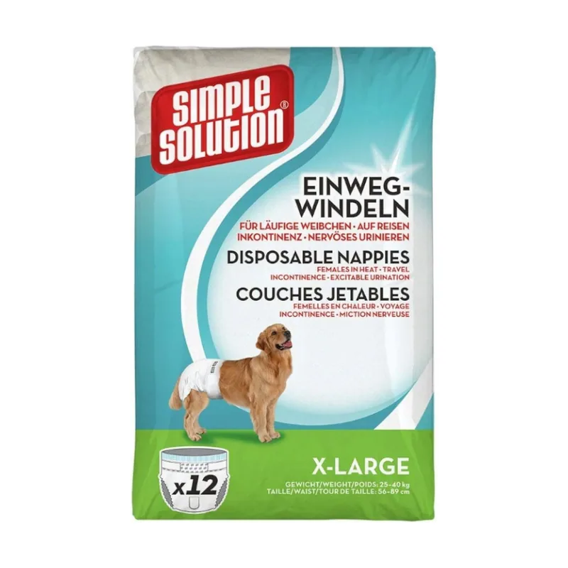 Simple Solution Pañales para perros