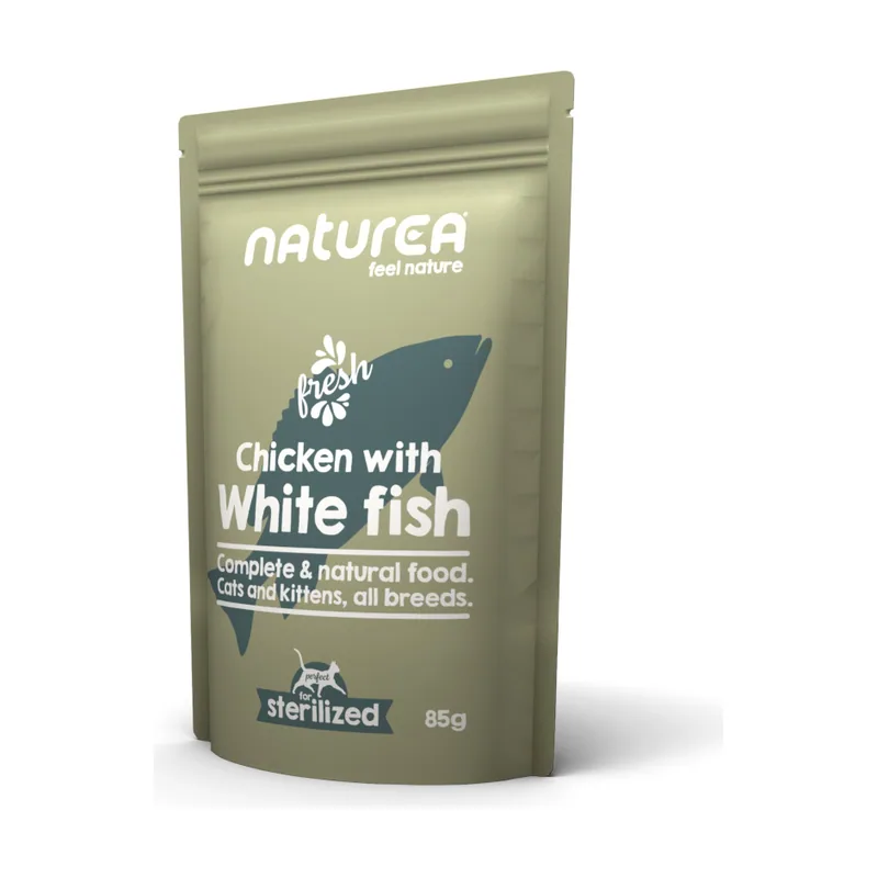 Naturea 85 g Esterilizado Pollo y Pescado