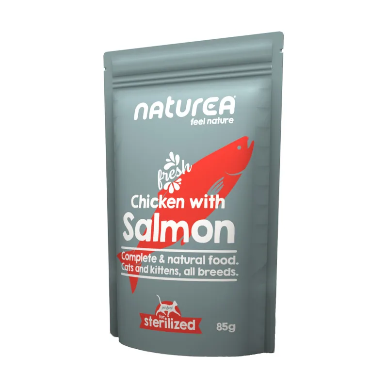 Naturea 85 g Pollo y Salmon Sobre