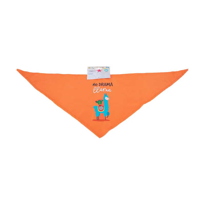 Summer Vibes Llama Bandana para perros