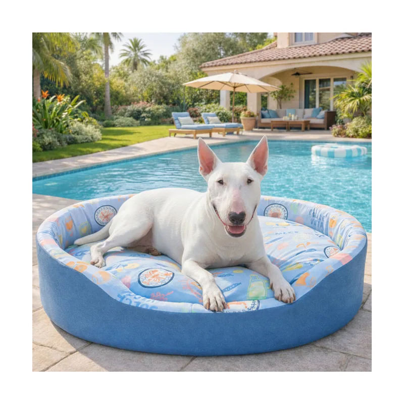 Summer Vibes Cama Refrescante para perros