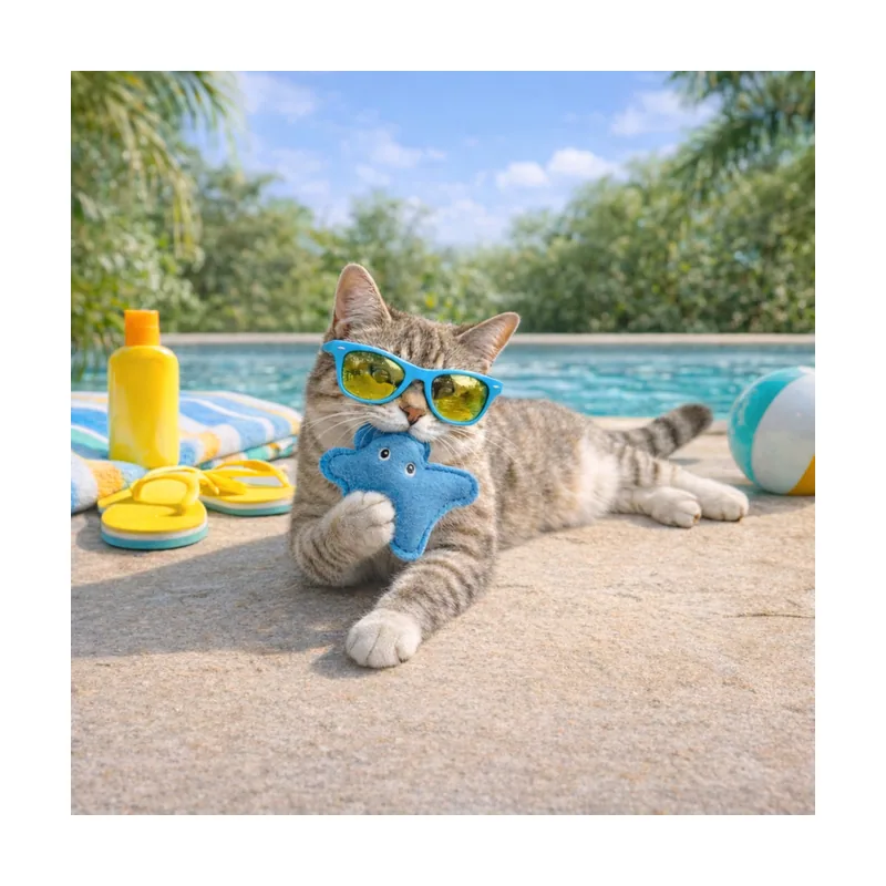 Summer Vibes Mantarraya Peluche para gatos