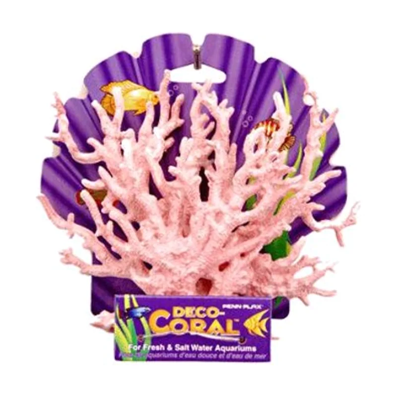 Penn-Plax Planta Artifical Coral Rosa para acuarios