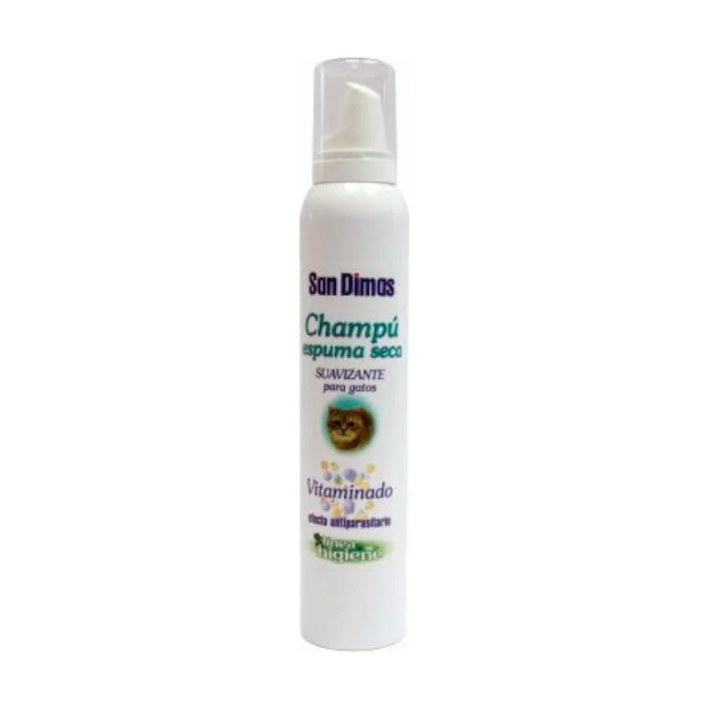 SanDimas Champú en Espuma Seca para gatos