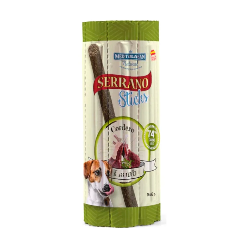 Mediterranean Natural 16 barritas Serrano Barritas de Cordero