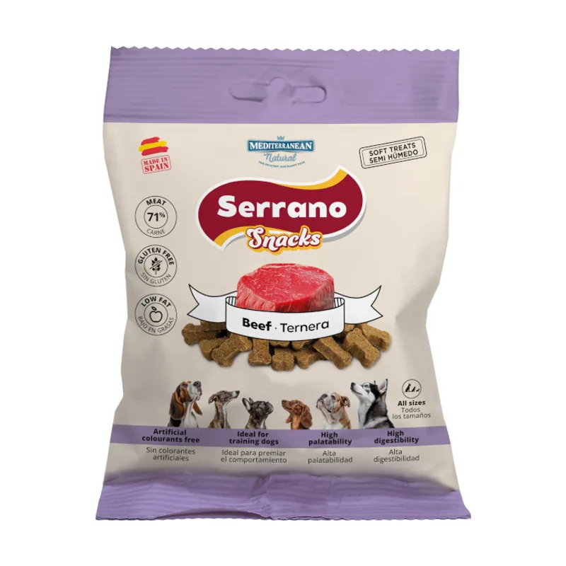 Mediterranean Natural 85 g Serrano Galletas Buey
