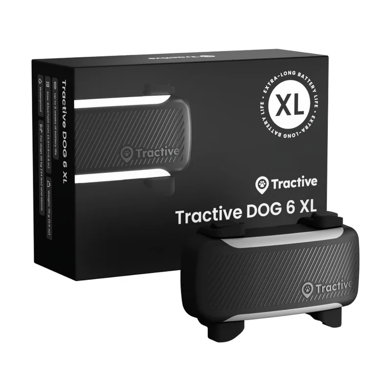 Tractive Dog 6 XL Negro GPS para perros