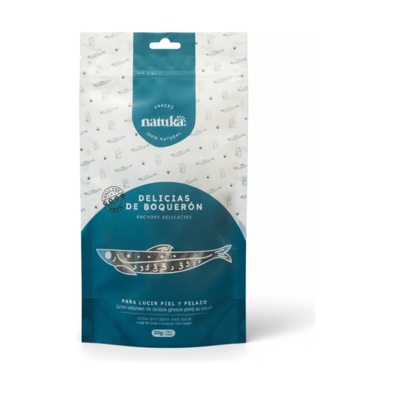 Natuka 50 g Delicias de Boquerón Snack