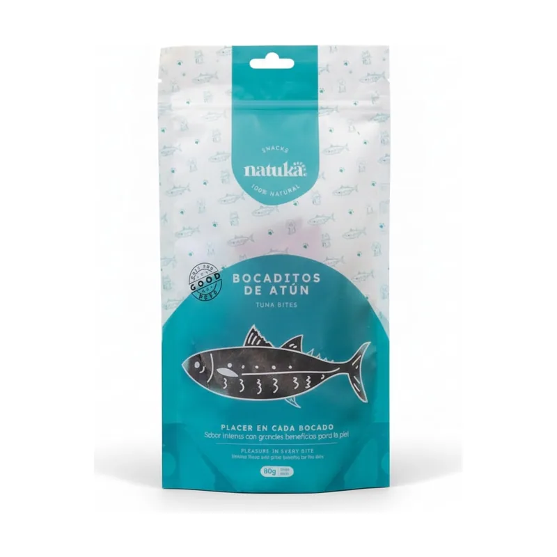 Natuka 80 g Bocaditos Atún Snack