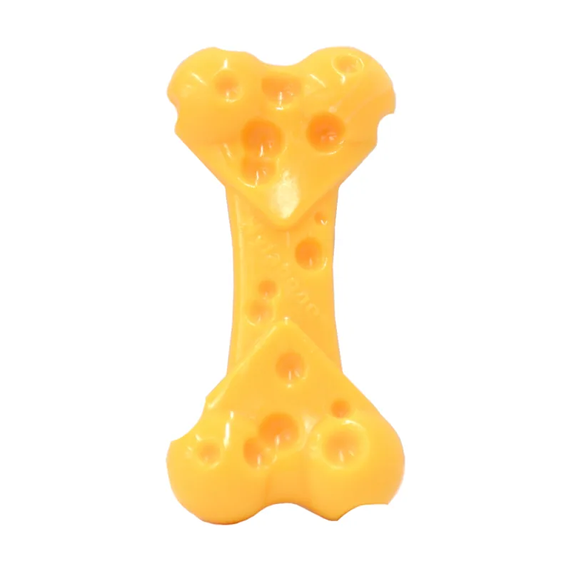 Nylabone Hueso Mordedor Resistente Sabor a Queso para perros