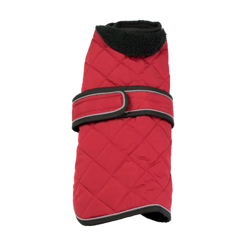 Outech Abrigo Rojo para perros Teckel