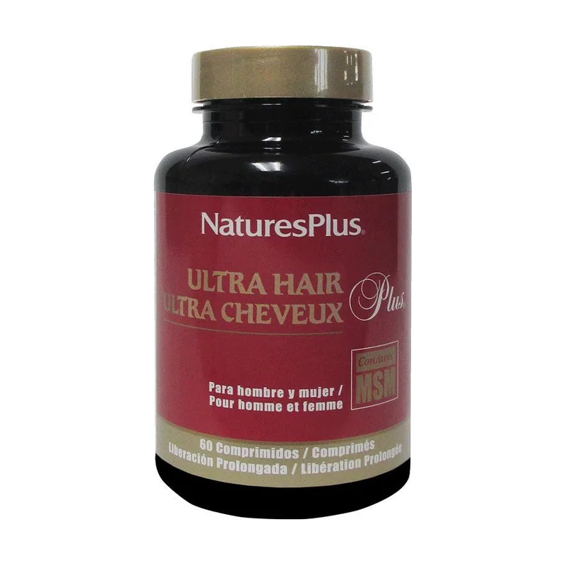 Natures Plus Ultra Hair Plus con MSM 60 Comp