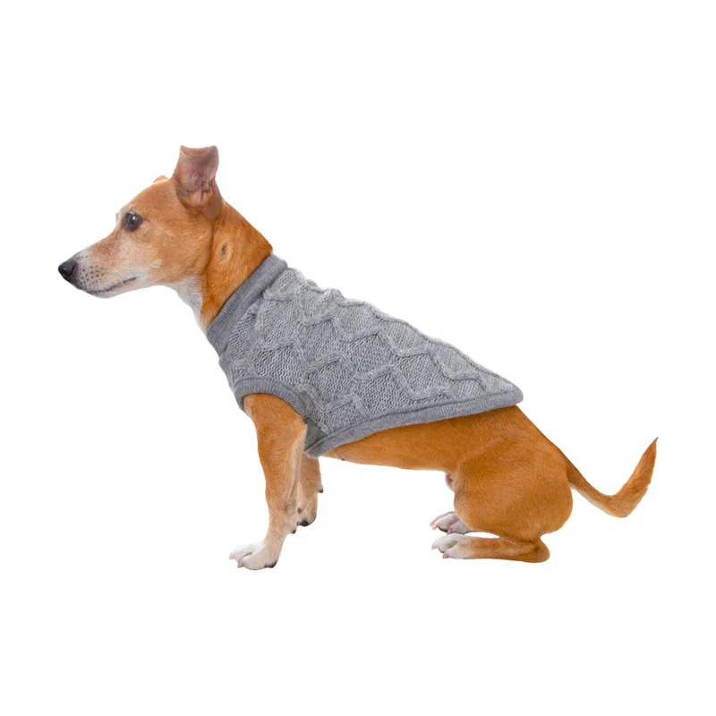 Outech Rombos Jersey de Punto Gris para perros