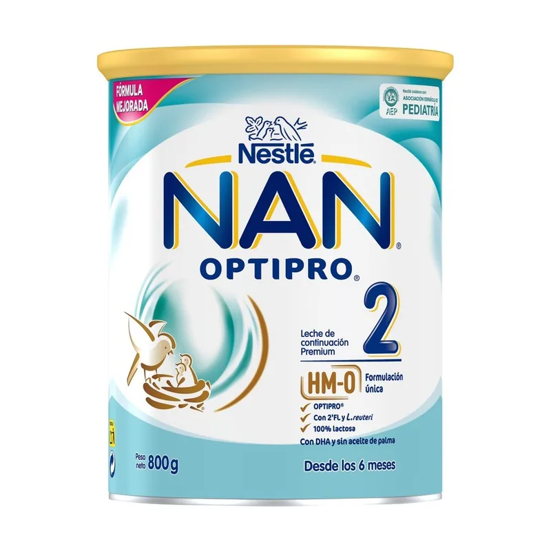 NAN Nestlé NAN OPTIPRO 2 Leche de Continuación para Lactantes