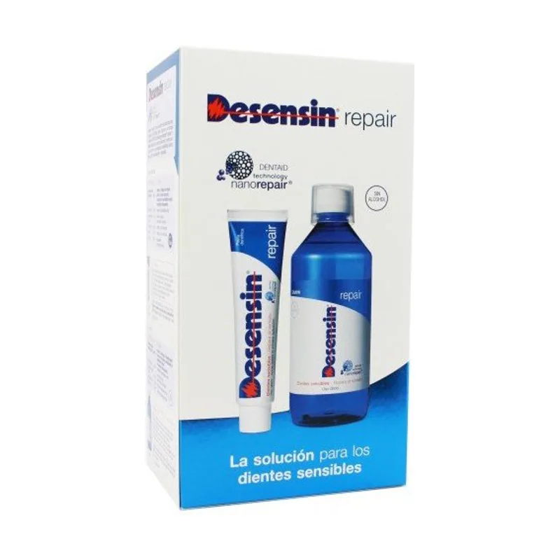 Desensin Repair Pack Dientes Sensibles Pasta Dentífrica 75 ml + Colutorio 500 ml