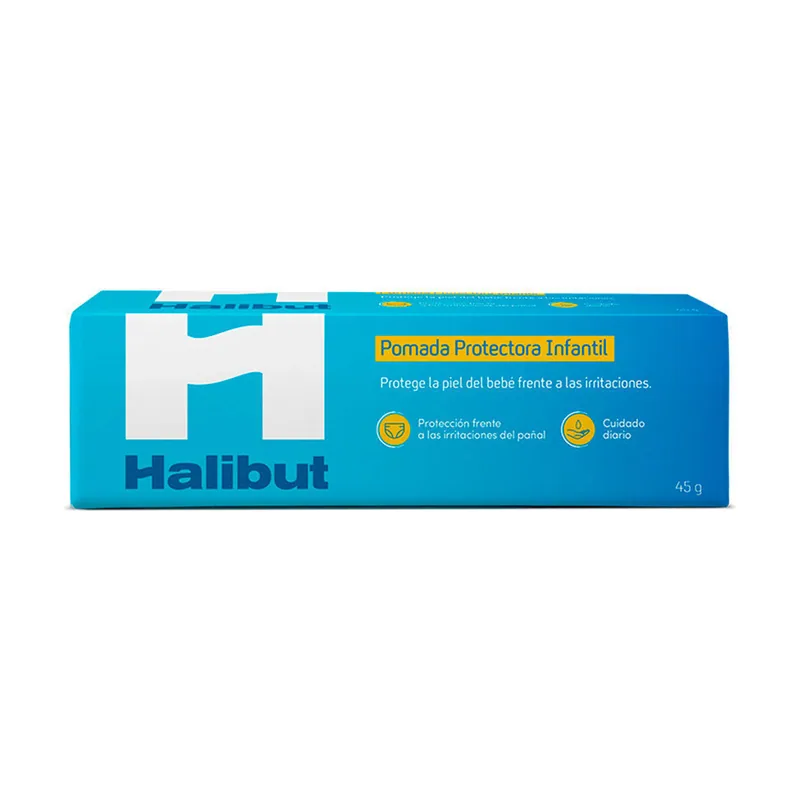 Halibut Derma H Pomada Pañal Protectora 45gr