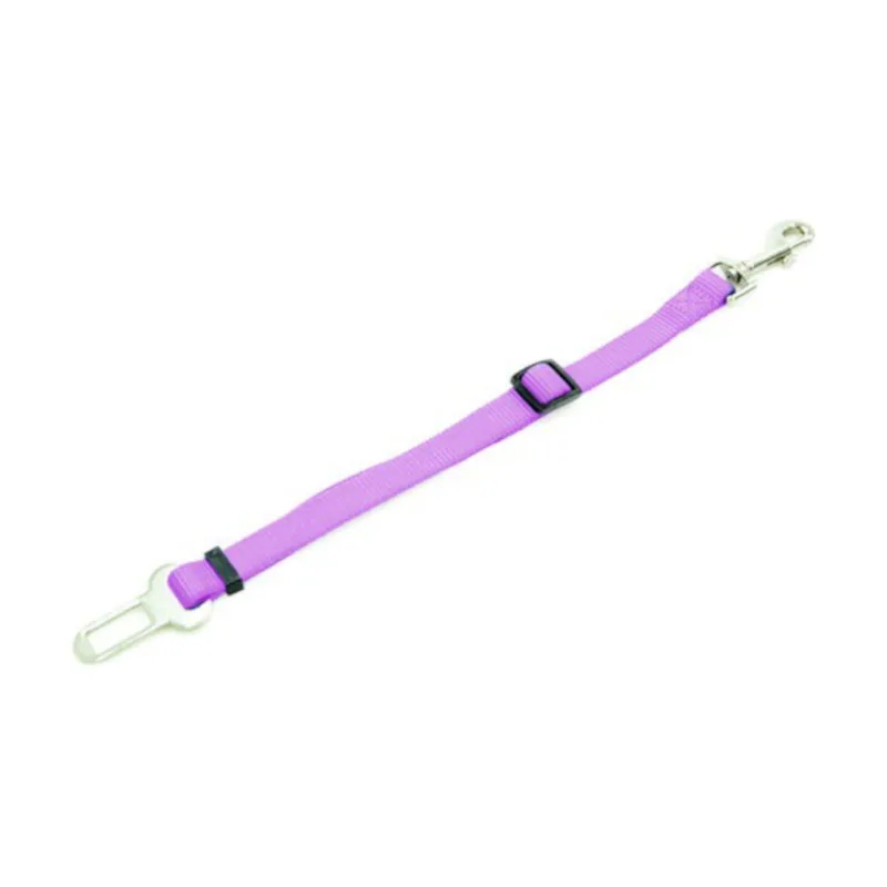 TK-Pet Adaptador de Cinturón de seguridad lila para perros