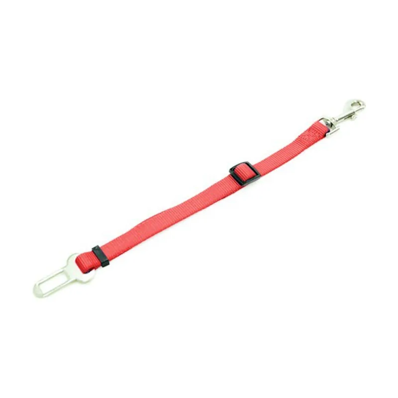 TK-Pet Adaptador de Cinturón de seguridad rojo para perros
